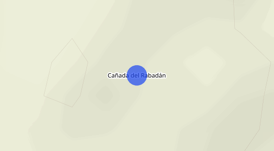 Precios inmobiliarios Cañada Del Rabadan