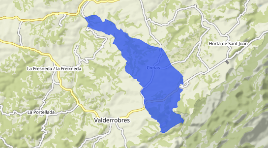 Precios inmobiliarios Cretas