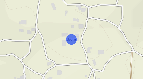 Precios inmobiliarios Lledias