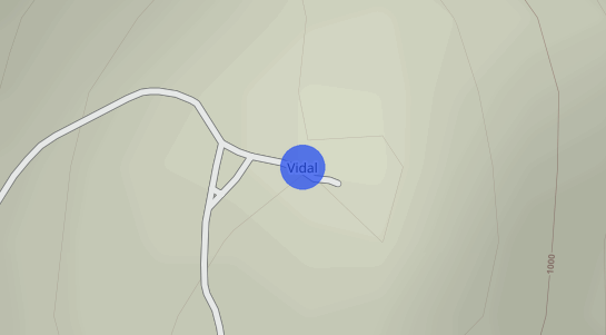 Precios inmobiliarios Vidal