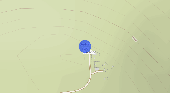 Precios inmobiliarios Bedon