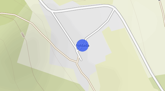 Precios inmobiliarios Foldada