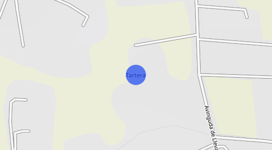 Precios inmobiliarios Tartera