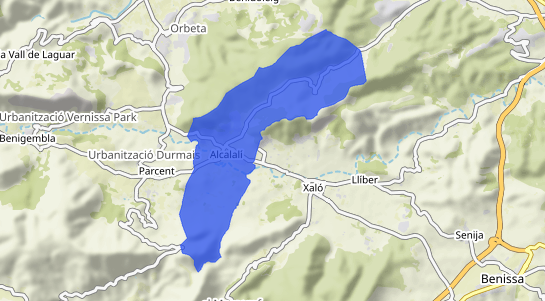Precios inmobiliarios Alcalali