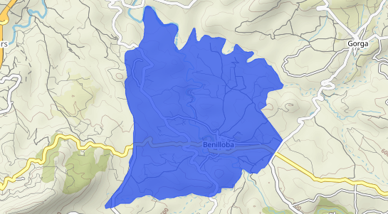 Precios inmobiliarios Benilloba