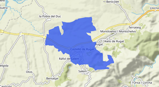 Precios inmobiliarios Castello De Rugat