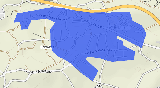 Precios inmobiliarios El Rebolledo