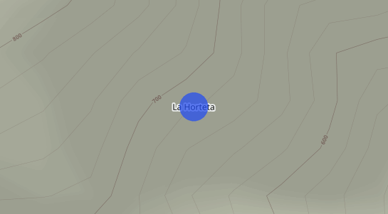 Precios inmobiliarios La Horteta