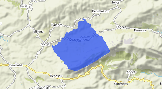 Precios inmobiliarios Quatretondeta
