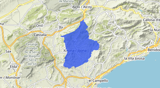 Precios inmobiliarios Xixona