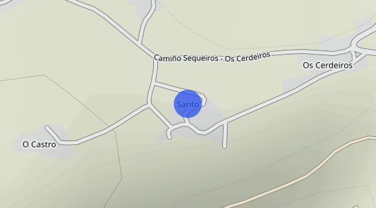 Precios inmobiliarios Santo (Castro Caldelas)