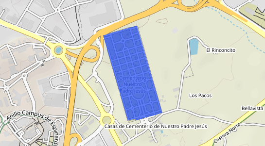 Precios inmobiliarios Cementerio Nuestro Padre Jesus