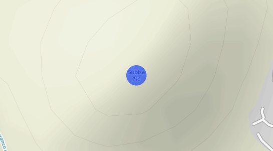 Precios inmobiliarios Subiza