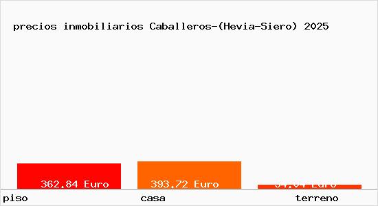 precios inmobiliarios Caballeros-(Hevia-Siero)