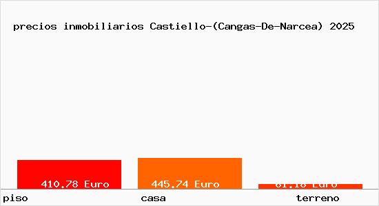 precios inmobiliarios Castiello-(Cangas-De-Narcea)