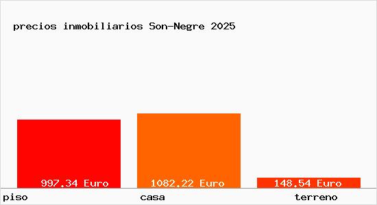 precios inmobiliarios Son-Negre