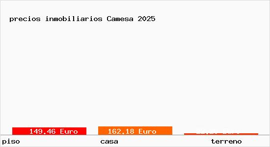precios inmobiliarios Camesa