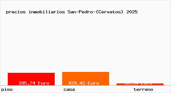 precios inmobiliarios San-Pedro-(Cervatos)