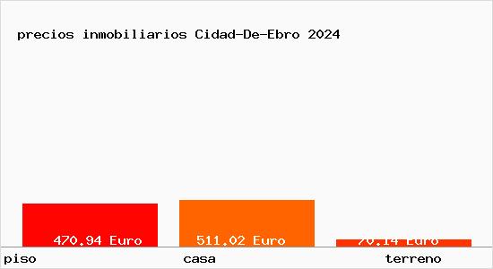 precios inmobiliarios Cidad-De-Ebro