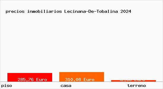 precios inmobiliarios Lecinana-De-Tobalina