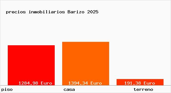 precios inmobiliarios Barizo