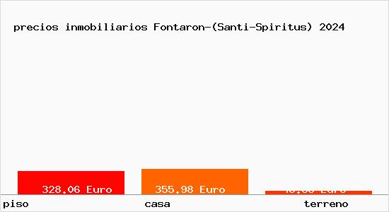precios inmobiliarios Fontaron-(Santi-Spiritus)