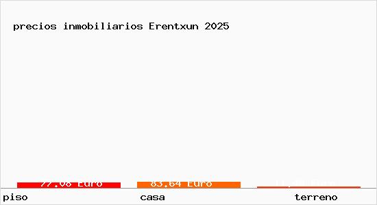 precios inmobiliarios Erentxun