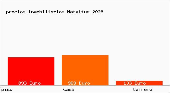 precios inmobiliarios Natxitua